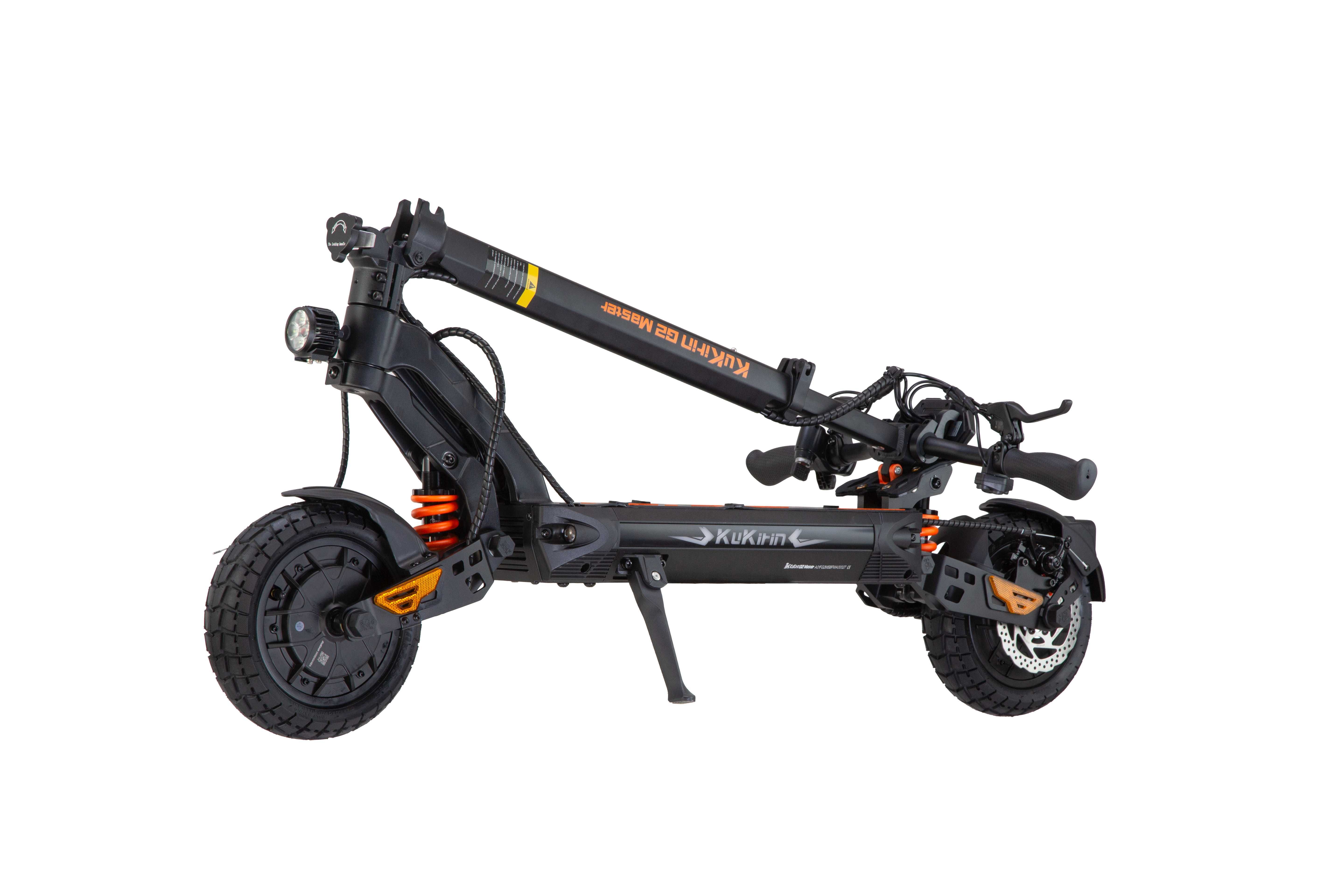 НОВА! 2025 V6 KuKirin G2 MASTER Електрическа тротинетка 70км 2*1000w