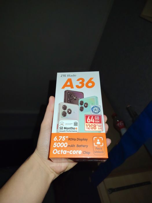 Телефон новый ашылмаган