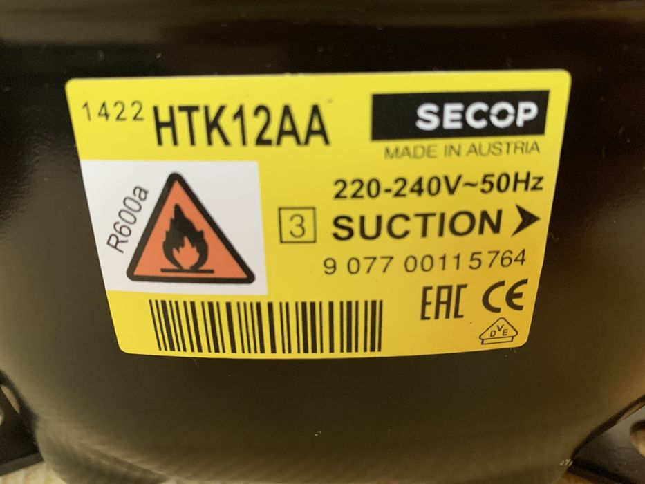 motor compresor frigider htk12aa 233w -20 grade combina nou sigilat