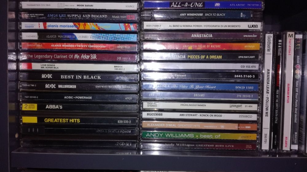 CD-  Amy Winehouse, Backstreet Boys, BoneyM, Andre Rieu - Lista 1