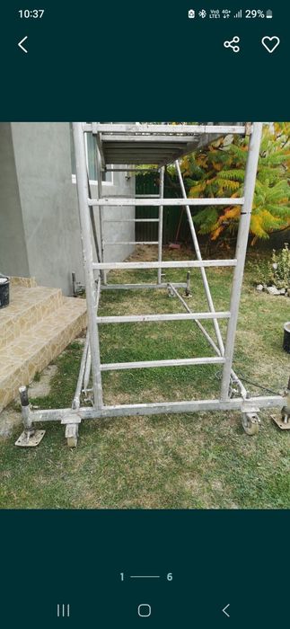 Schelă ușoară de aluminiu