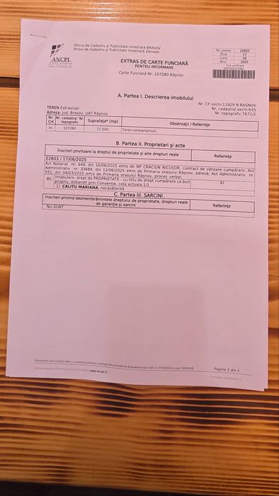 Particular vând teren