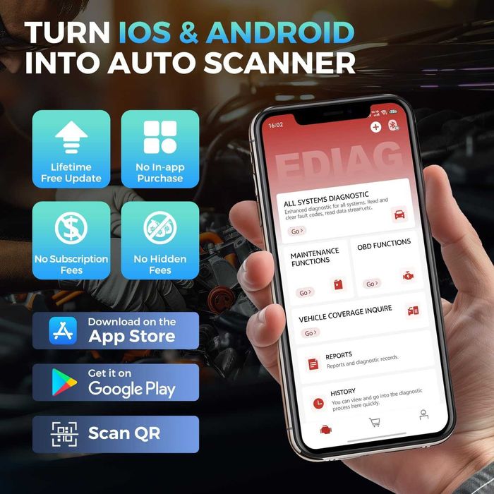 Ediag Elite 2025 FULL - Update gratuit pe viata