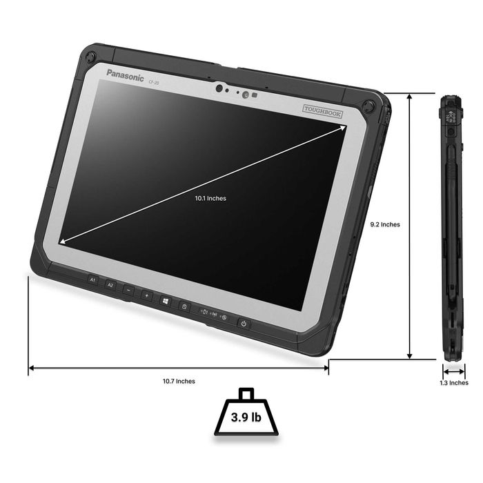 Tableta Rugged Panasonic CF-20 Intel M56Y57 8GB 256 SSD 4G Refurbished