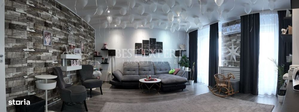 Apartament 4 camere mobilat, utilat si cu Parcare acoperita/Geam Baie