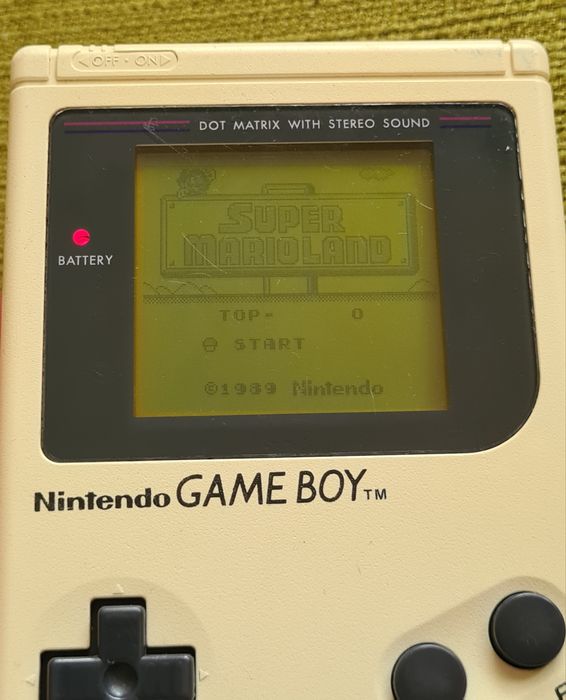 Nintendo Game Boy Play It Loud White Alb Joc Pentru Copii