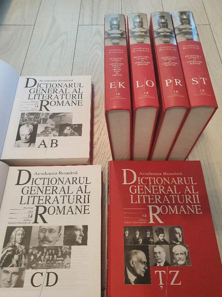Set Dictionarul General al Literaturii Romane,Complet,7 vol, Impecabil