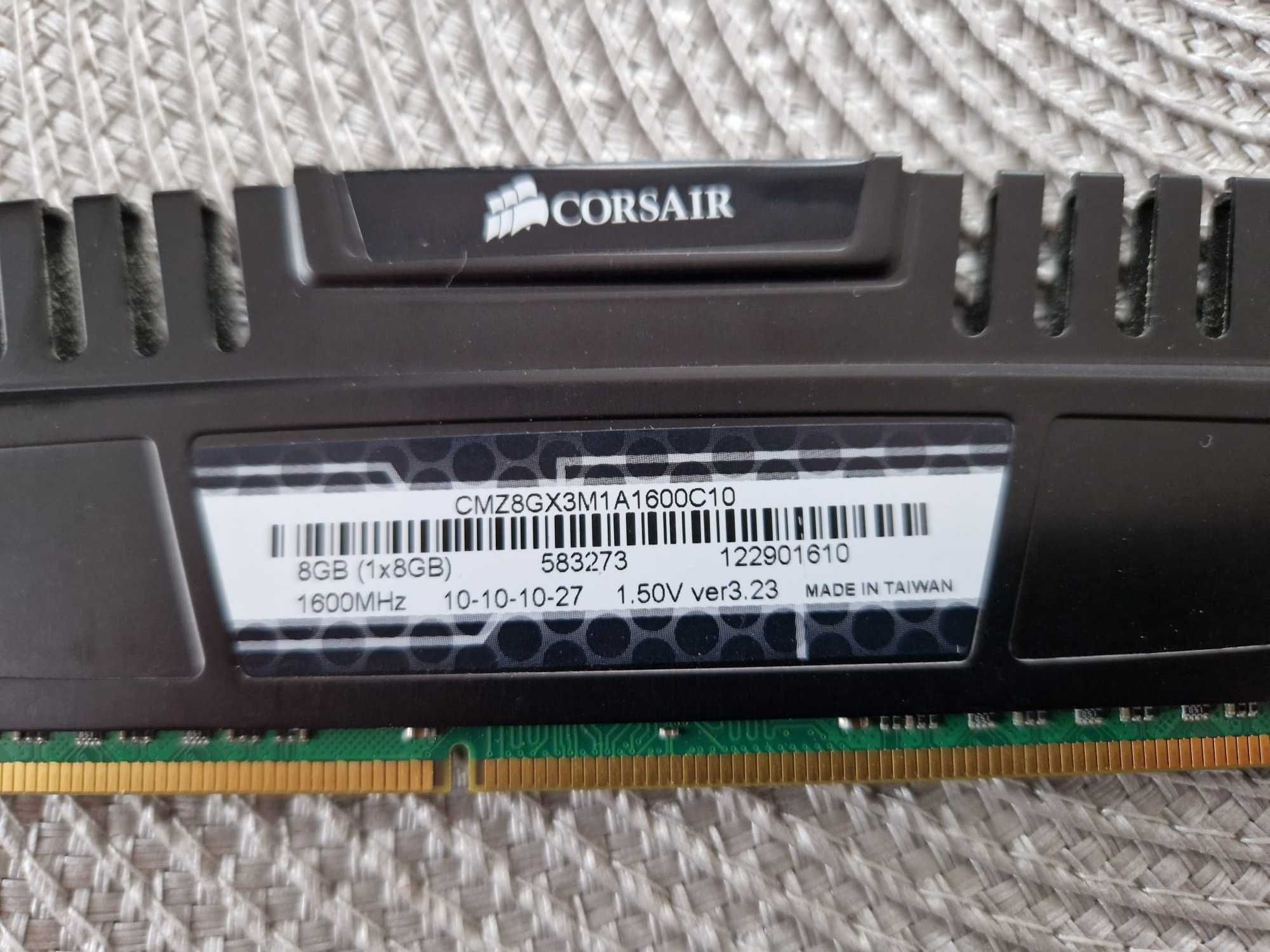 Memorie Corsair Vengeance 16GB DDR3 1600MHz, XMP, dual channel (2x8gb)