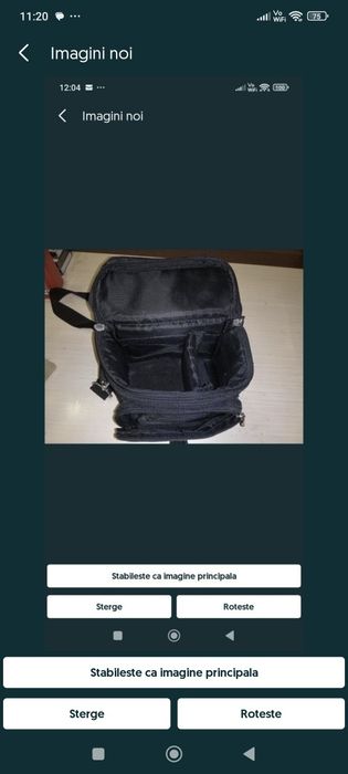 Geanta port camera