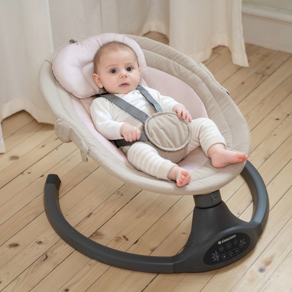 Електрическа люлка Kikkaboo Codie Dark Grey 2025