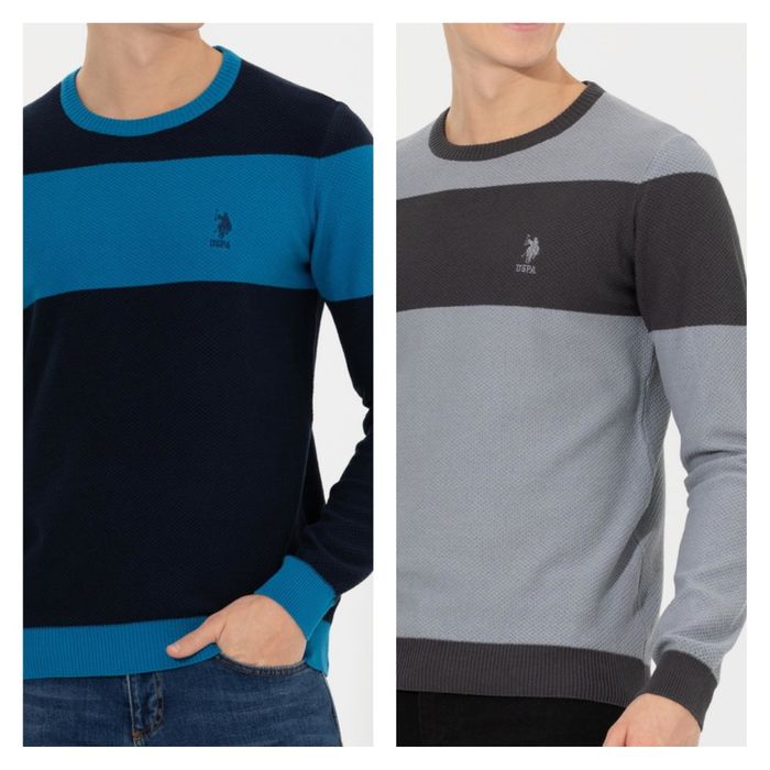 U.S. Polo Assn. Оригинални мъжки блузи (пуловери) M,L,XL,2XL