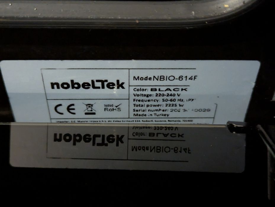 Cuptor incorporabil: nobeLTek NBIO-614F
