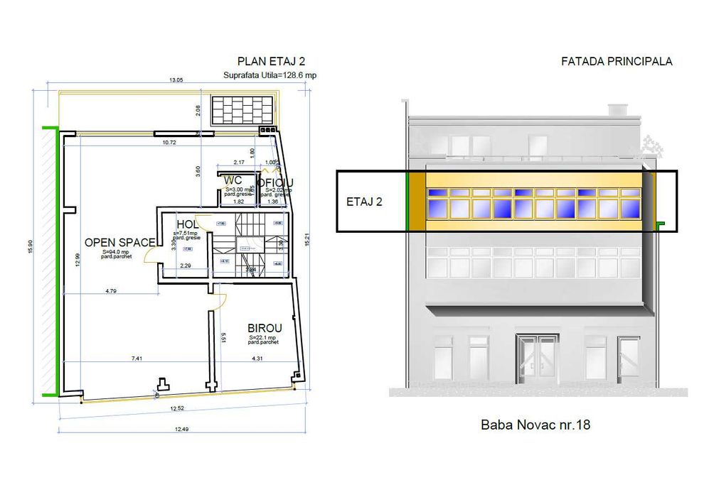 Spatiu de birouri de inchiriat in centru