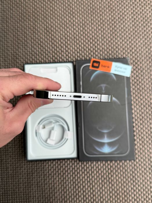 256Gb! iPhone 12 Pro MAX  Лизинг от 22лв/м Graphite черен изплащане