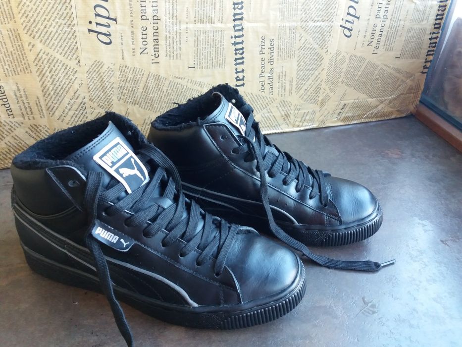 №38 Puma -кожени маратонки,кецове,зимни обувки