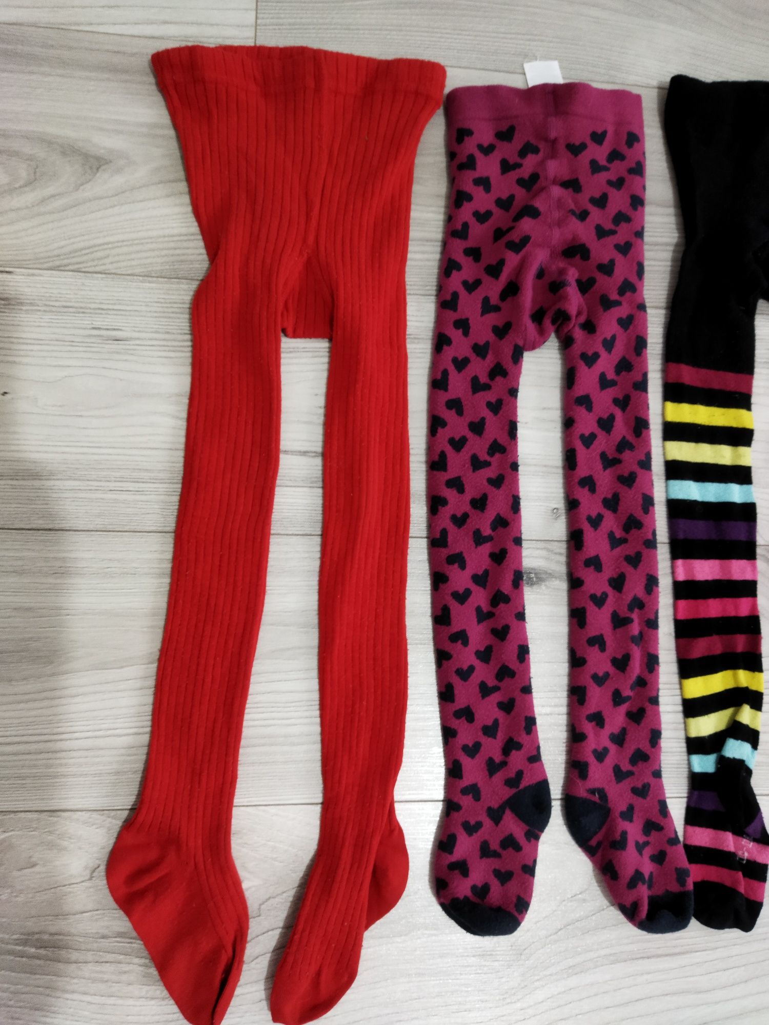 Lot 4 perechi de ciorapi colorați pentru fetițe varsta 3-4-5-6-7 ani