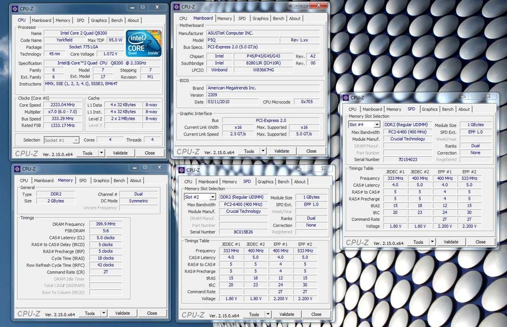 Placa de baza ASUS P5Q P45 Socket 775