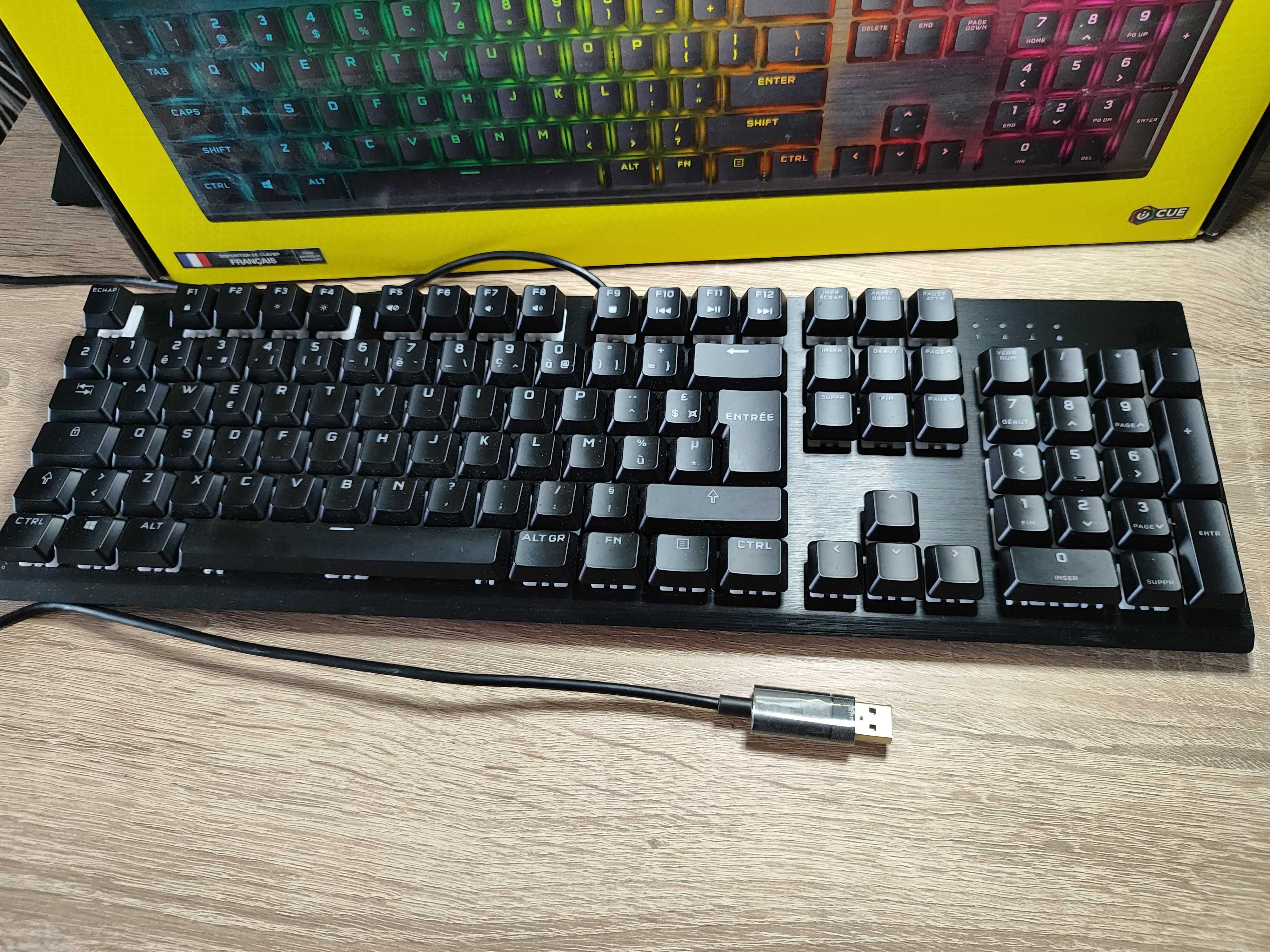 ПРОМО ! CORSAIR K60 PRO RGB Геймърска клавиатура !