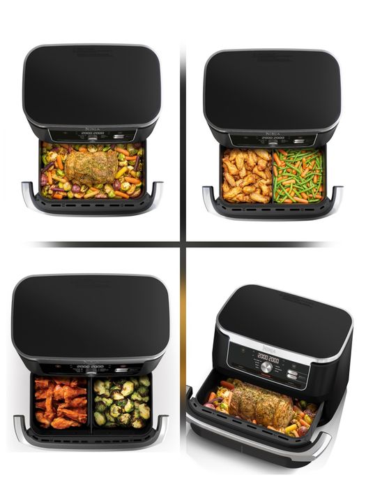 Фритюрник с горещ въздух Ninja Flex Drawer AF500EU,7в1,2470w,40-240°
