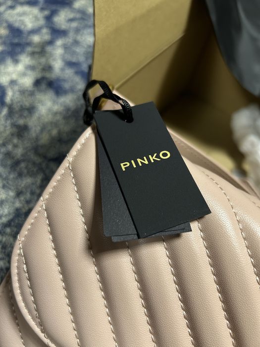 Geanta Pinko Roz de piele