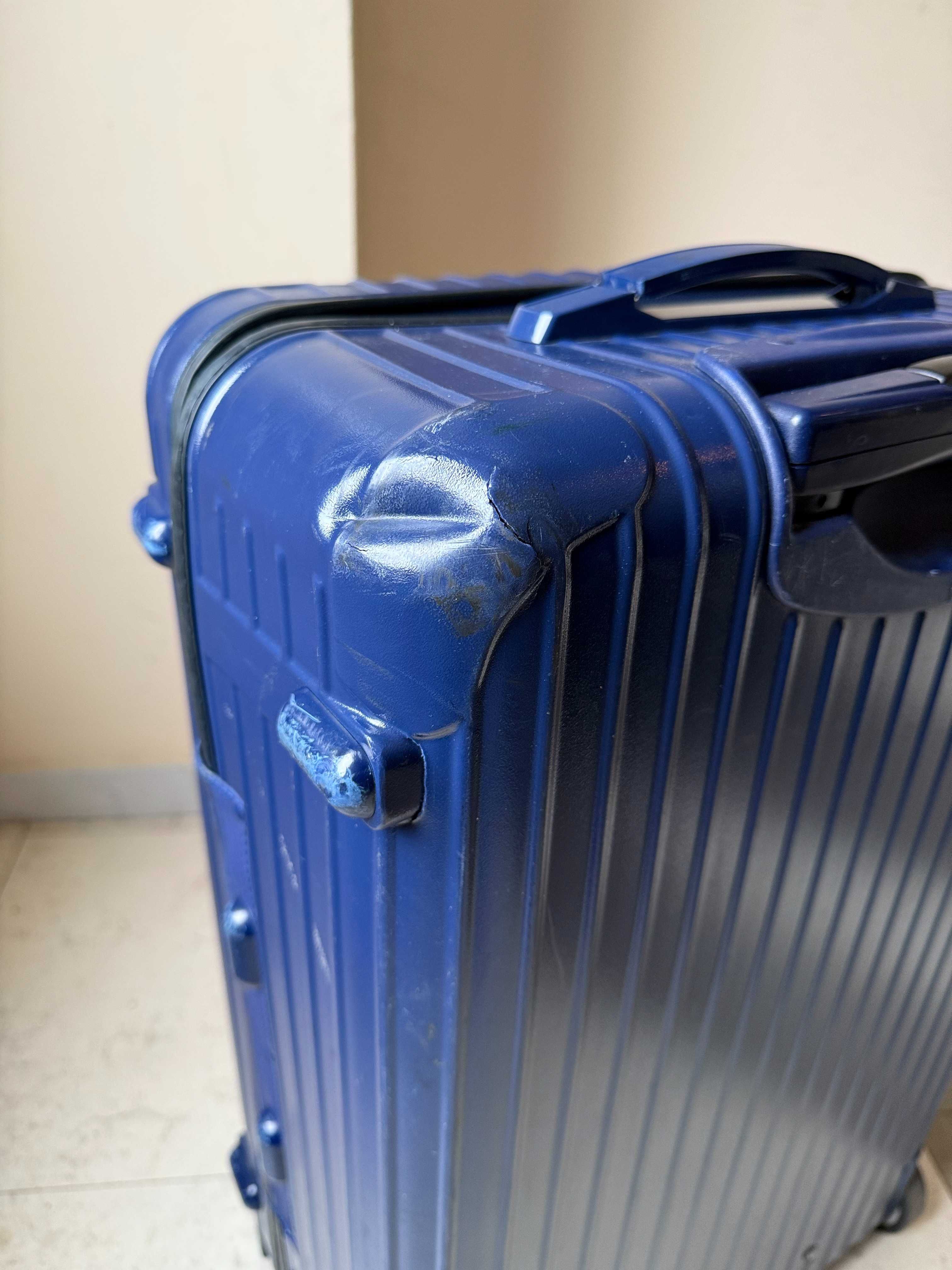 Куфар RIMOWA ORIGINAL Check-In Тъмно син