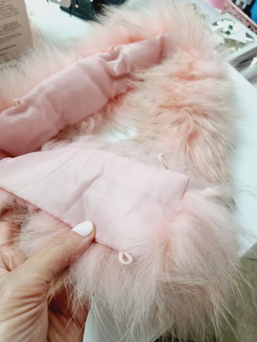 Яка от естествен косъм на ракун