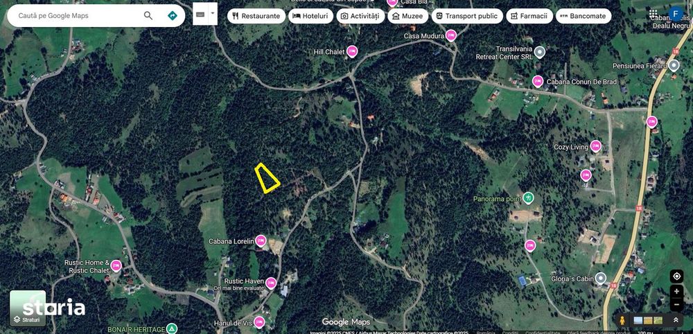 Teren extravilan de vanzare in Calatele padure suprafata 6950mp