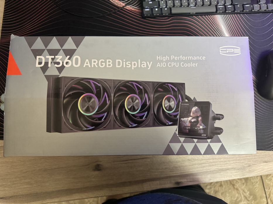 СЖО pccooler DT 360 ARG DISPLAY