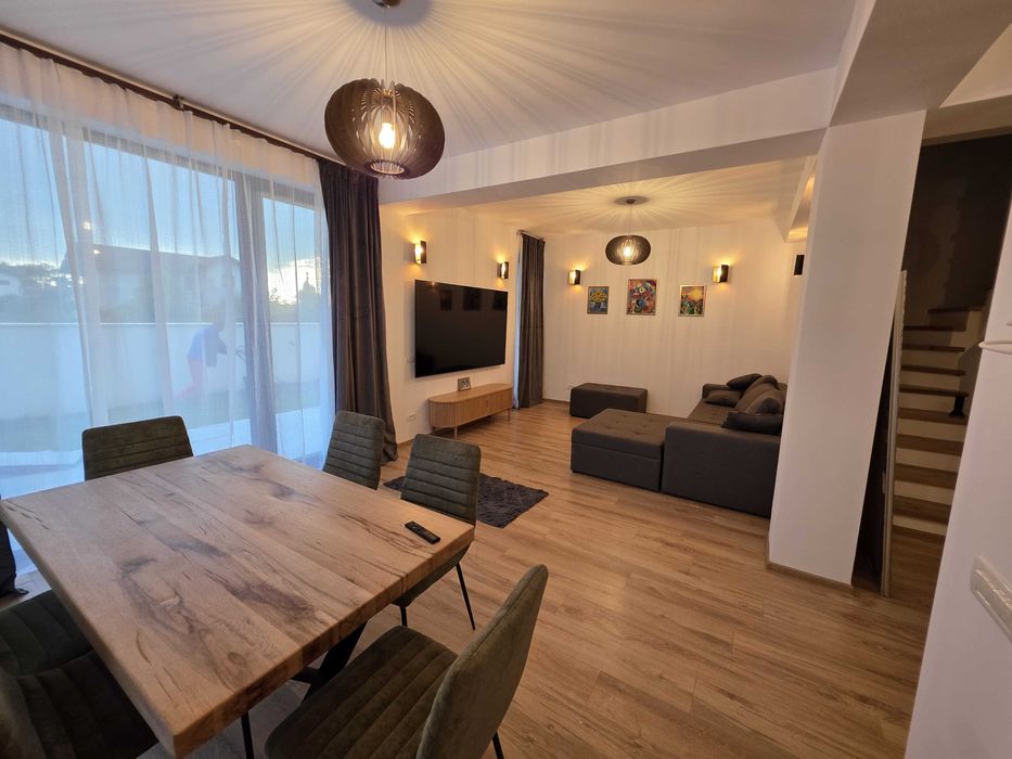 Vila padure Ghermanesti-tip Duplex pereti individuali, P+1 +M-240 mp