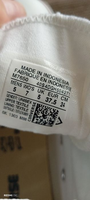 Teniși converse înalți 37.5