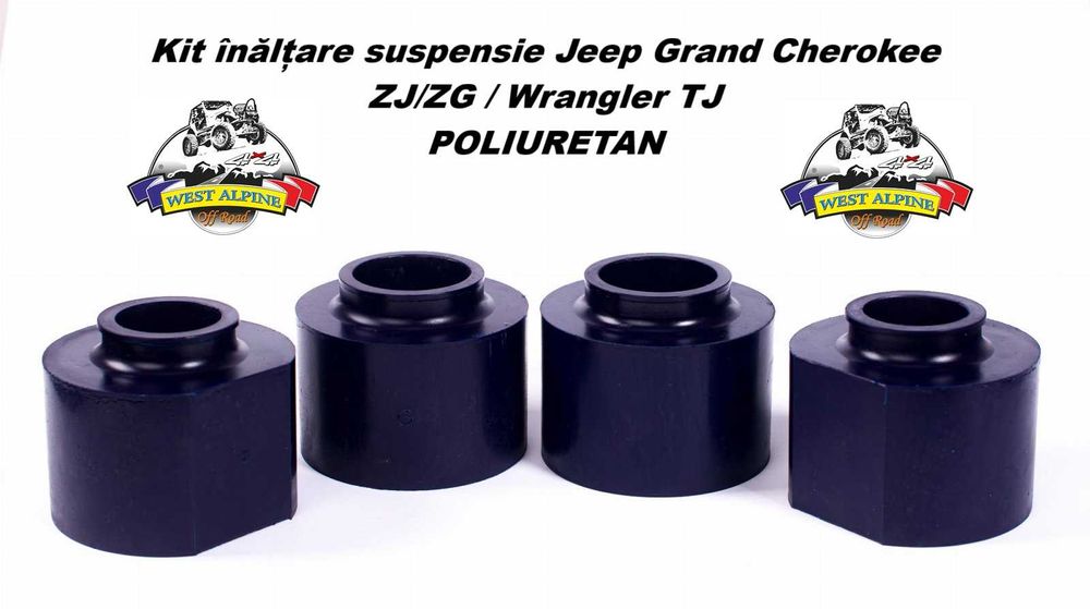 Kit inaltare suspensie bucse arcuri JEEP GRAND CHEROKEE ZJ +5 / +7 cm