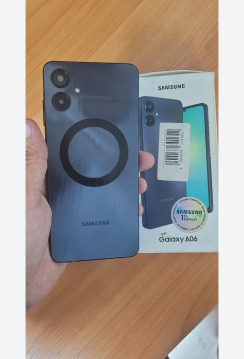 Samsung Galaxy A06 8/128GB Black 2025 Orginal Veitnam Holati Yaxshi