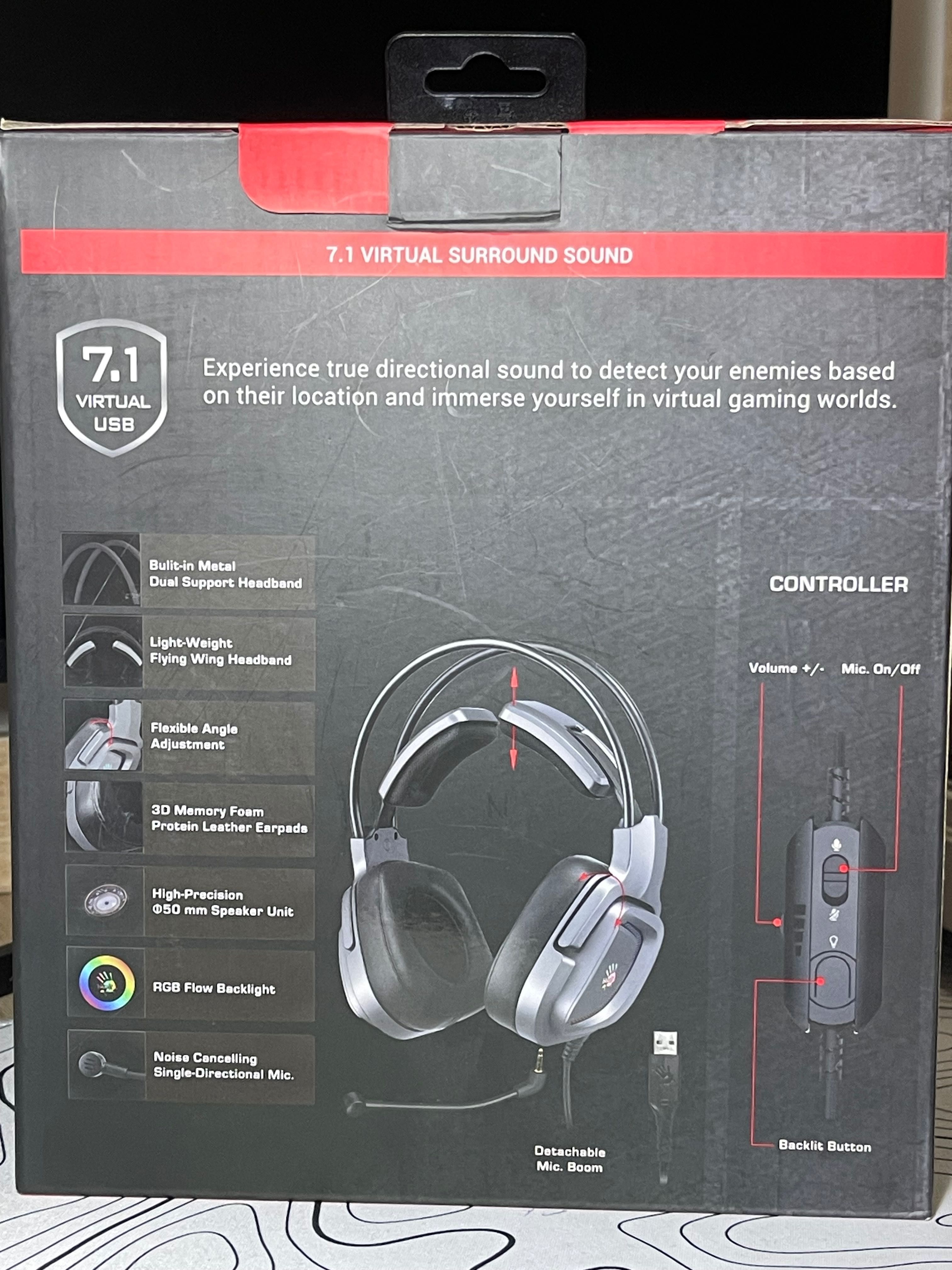 Наушники А4TECH G575 bloody