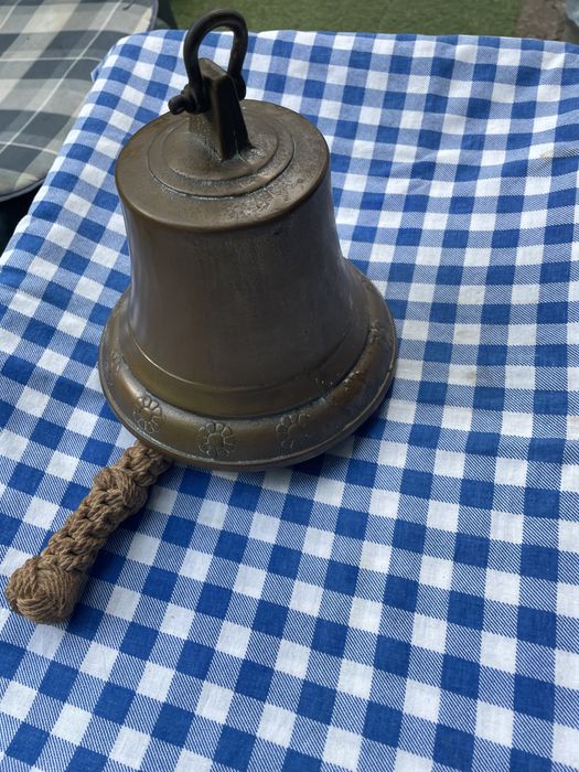 Clopot de alama marinaresc masiv