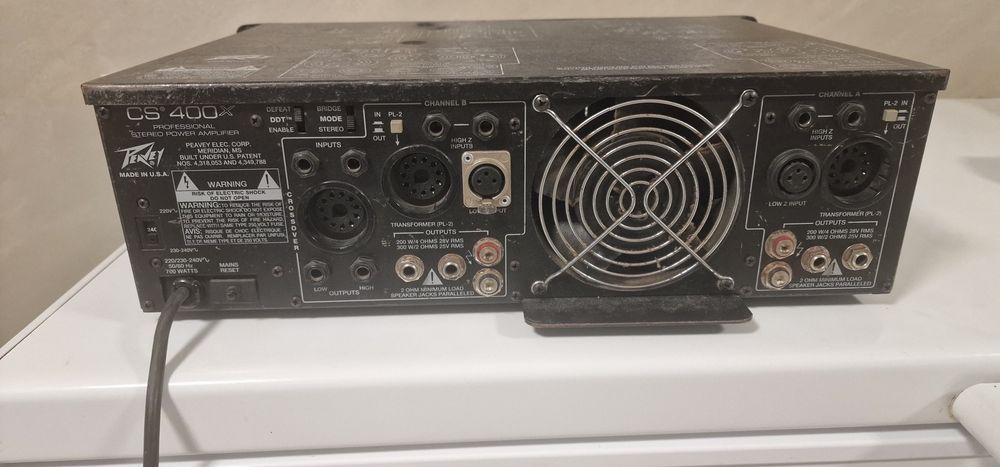 Peavey cs 400 amplificator putere