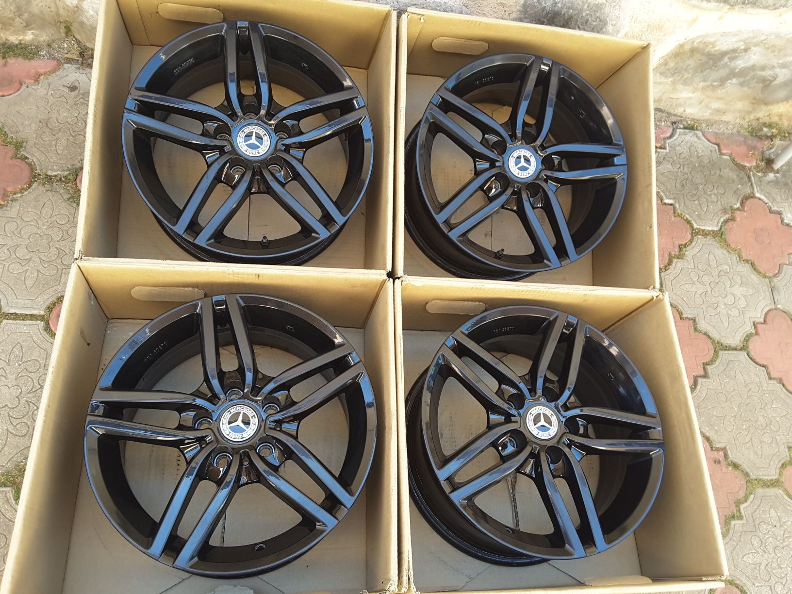 jante aliaj 16; 5x112; Mercedes E class w211, w212, C class w203, CLK