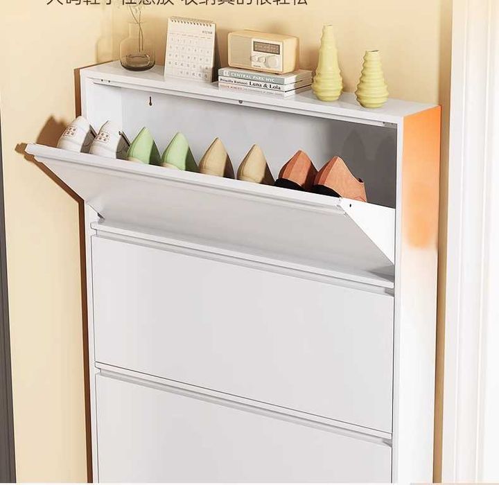 Tor metall oyoq kiyim shkafi, chuqurligi 15 sm