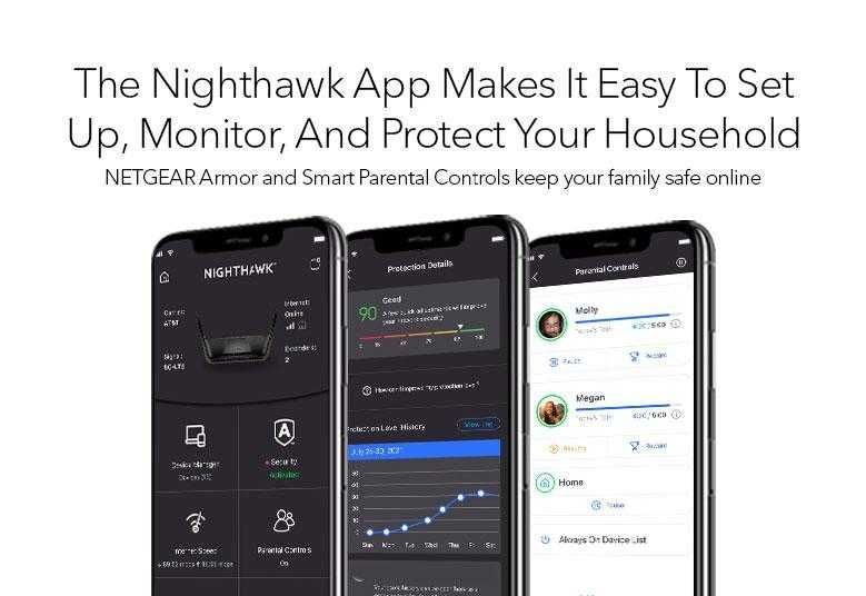Netgear Nighthawk AX8 AX6600  triband WiFi6 WLAN Gbit