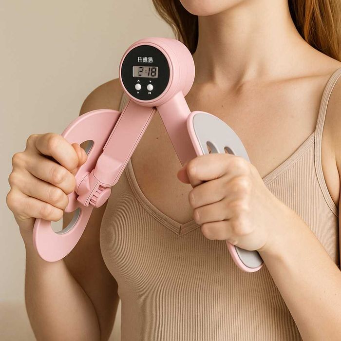 Дамски тренажор за домашен фитнес с LCD дисплей