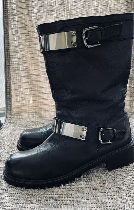 Ултрамодерни байкърски ботуши Ioannis естествена кожа