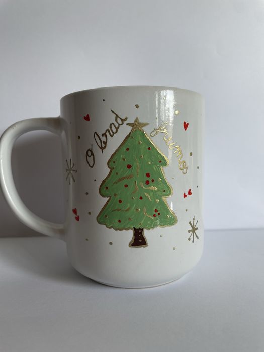 Cană pictată de mine