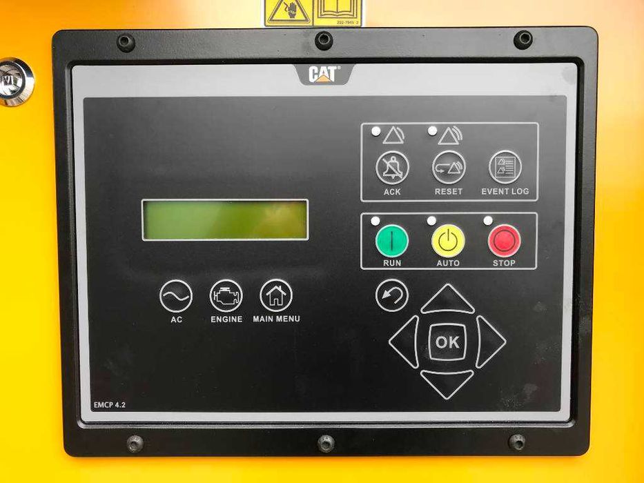 Generator Caterpillar 550 kVa motor Cat C15 nou, garantie, an 2022