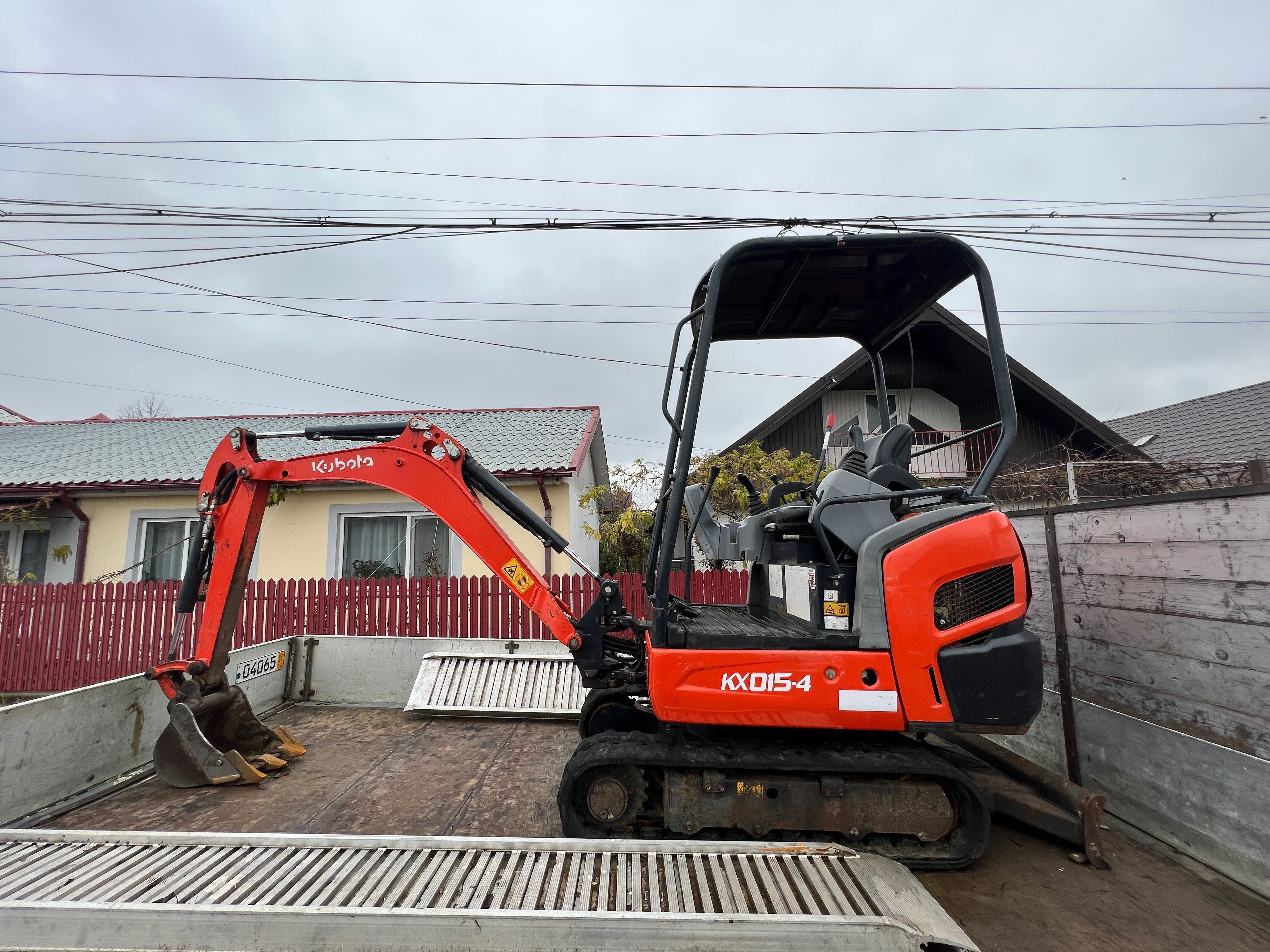 Excavator kubota kx015-4, 1.5 Tone