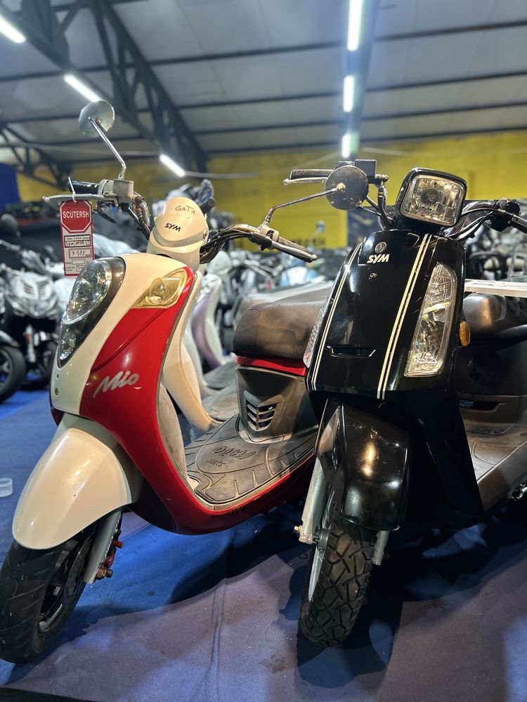 Sym mio fara permis 25km/h