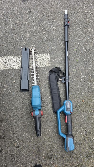 Vand foarfecă telescopica pe acumulator  erbauer