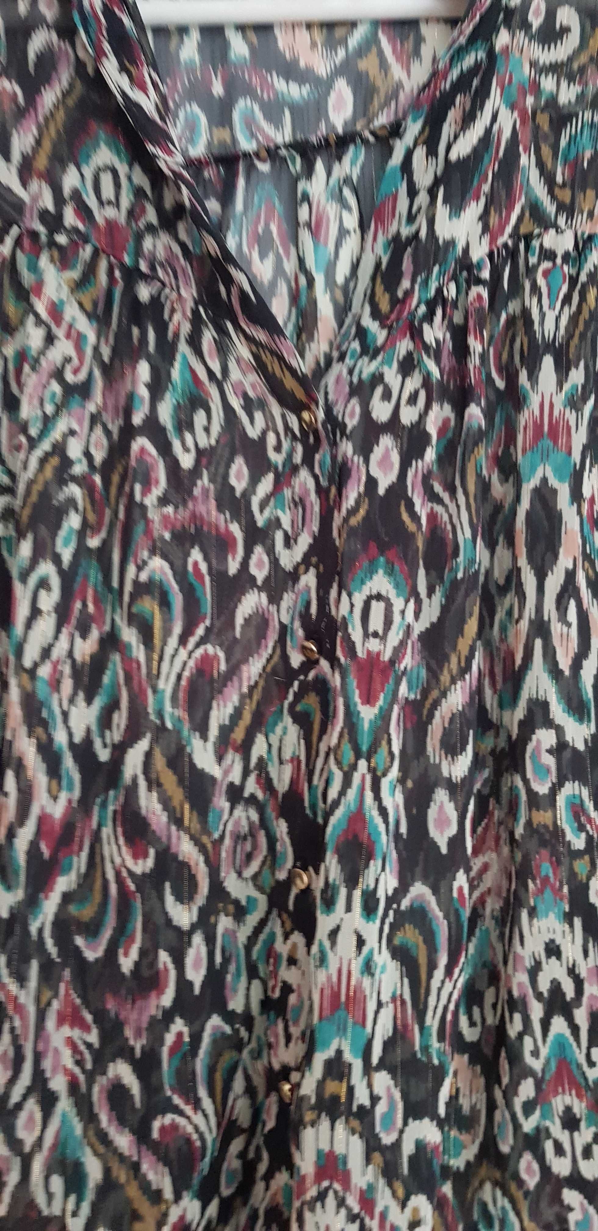 Продавам риза на марката ЗАРА и летен топ на марката Desigual