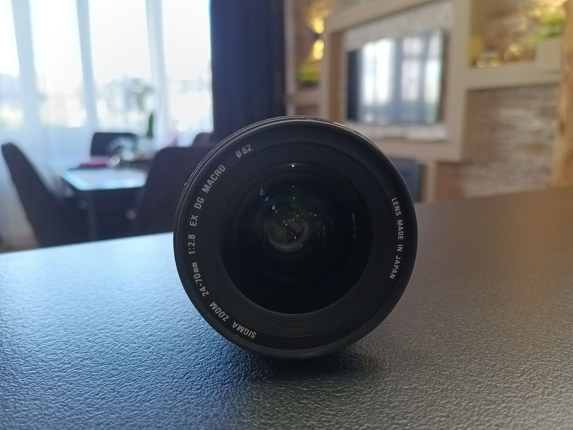 Обектив Sigma 24-70 F2.8DG  за Canon