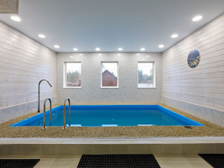 Аренда дома посуточно с баней басейном на новый год,дом для отдыха