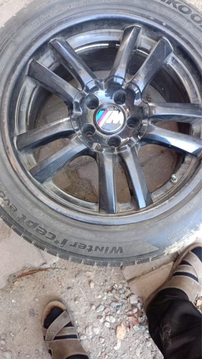 Титановый диска с резиной