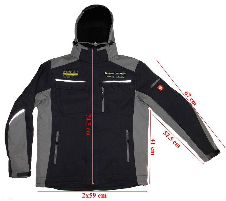 Geaca groasa softshell Engelbert Strauss barbati marimea L